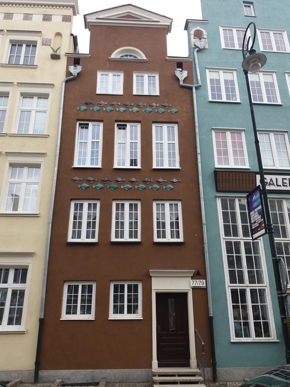 H&T Old Town Szeroka 77 Lägenhet Gdańsk Exteriör bild