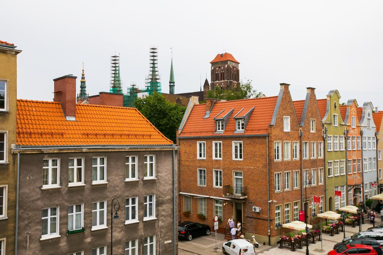 H&T Old Town Szeroka 77 Lägenhet Gdańsk Exteriör bild